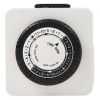 Hyper Tough Polarized Analog Indoor Mini Timer, Single Outlet